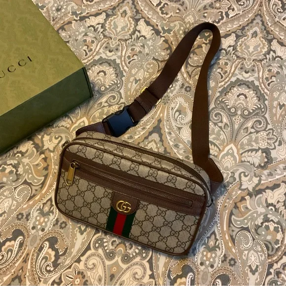 Gucci GG Supreme Ophidia Sling Belt Bag - Picture 5 of 15